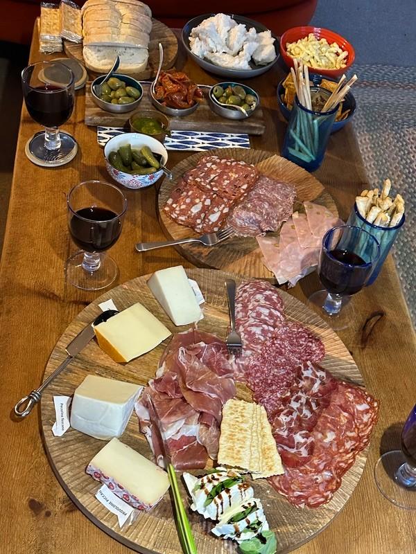 Italian Antipasti Meat and Cheese Grazing Hamper by Hample